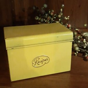 Recipe box